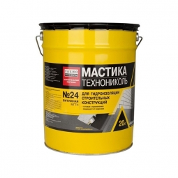 Мастика гидроизоляционная Технониколь битумная № 24 (МГТН) 20кг