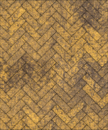 Тротуарная плитка Поревит Паркет Гранит Янтарь 60 мм 180х60 мм