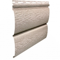 Сайдинг Ю-Пласт Тимбер-Блок Ясень Беленый