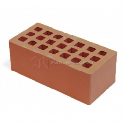 Кирпич лицевой керамический «Абрикос» Евро пустотелый одинарный
