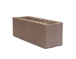 Кирпич лицевой керамический «Шоколад» «Кора дерева» пустотелый Евро утолщенный
