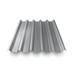 Профнастил С-44 RAL 7004 серый 0,45 мм