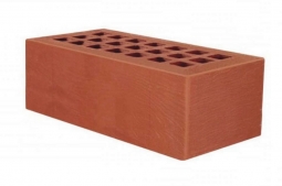 Кирпич лицевой керамический «Красный» «Дерево» пустотелый утолщенный