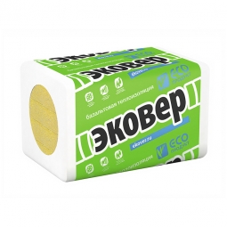 Базальтовый утеплитель Эковер Стандарт 50 1000х600х100 / 6 пл.
