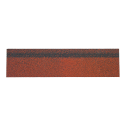 Коньково-карнизная черепица Технониколь Красный микс, 1000х250мм