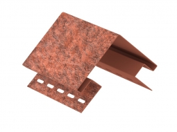 Наружный угол Ю-Пласт Stone-House Кирпич красный