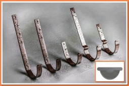 Держатель желоба Nika стропильный RAL7004 Серый