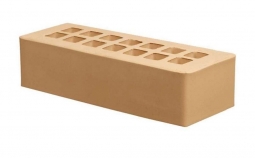 Кирпич лицевой керамический «Медовый» пустотелый Евро 0.5НФ