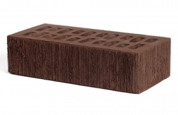 Кирпич лицевой керамический «Шоколад» «Амстердам Бархат» пустотелый одинарный