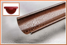 Желоб водосточный RAL3005 Красное вино