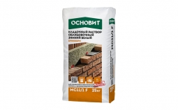 Кладочный раствор Основит Брикформ MC11/1 F 010 белый 25 кг зимний