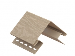 Наружный угол Ю-Пласт Тимбер-Блок Кедр светлый