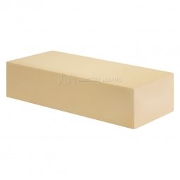 Кирпич лицевой силикатный Желтый полнотелый одинарный