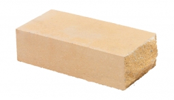 Кирпич лицевой силикатный Желтый полнотелый одинарный (Тычок)