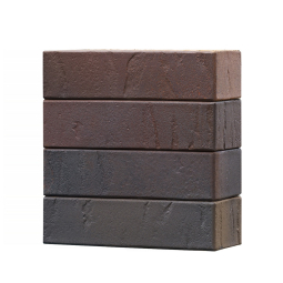 Кирпич лицевой керамический «Эльтон Пламя» «Рустикатор» пустотелый одинарный