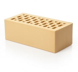 Кирпич лицевой керамический «Ваниль» пустотелый утолщенный