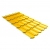 Металлочерепица Kvinta Plus 3D Желтый Цинк RAL 1018