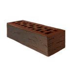 Кирпич лицевой керамический «Шоколад» «Антик» пустотелый Евро 0.7 НФ