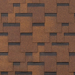 Гибкая черепица Shinglas Фокстрот дуб