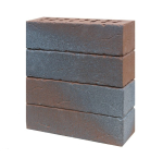 Кирпич клинкерный фасадный «Возрождение» «Нордвейк» «Винтаж» терракотовый с серебром Евро 0,7НФ