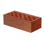 Кирпич лицевой керамический Красный «Антик» пустотелый утолщенный
