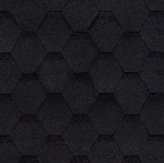 Гибкая черепица Shinglas Оптима черный