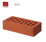 Кирпич лицевой керамический «Красный» «Бриз» пустотелый одинарный