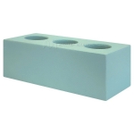 Кирпич лицевой силикатный «Мятно-зеленый» пустотелый утолщенный