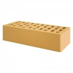 Кирпич лицевой керамический «Соломенный» пустотелый одинарный М125