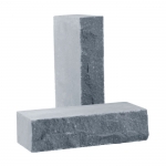Кирпич лицевой силикатный «Серый» полнотелый утолщенный колотый