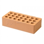 Кирпич лицевой керамический «Соломенный» пустотелый одинарный М150